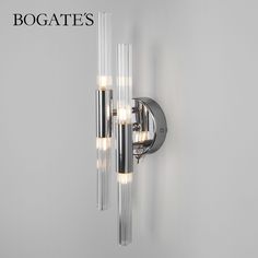 Бра настенное с выключателем и поворотными рожками Bogates Sole 558/4 G4 хром