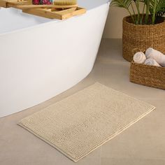 Коврик в ванную и туалет противоскользящий 40x60 Softy Arya
