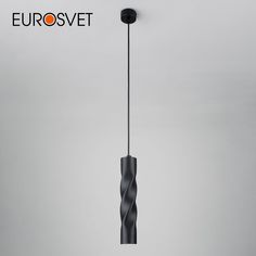 Подвесной светодиодный светильник Eurosvet Scroll 50136/1 LED 5W 4200К черный