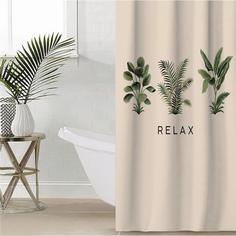 Штора для ванной Этель "Relax" 145х180 см, полиэстер