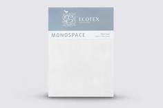 Простыня Ecotex Моноспейс, евро, 220x240, сатин-премиум, белый
