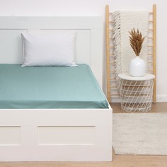 Простыня Этель Green paradise, 150х215 см, мако-сатин, 114г/м2, 100 хлопок