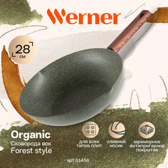 Сковорода вок Werner Organic Forest style 51456 28 см
