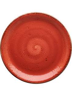 Тарелка мелкая Steelite Craft Terracotta фарфор 20 см оранжевый