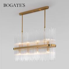 Подвесная люстра на восемь рожков Bogates Allure 486/8 E14 латунь