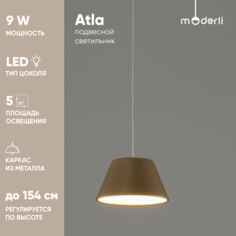 Светильник подвесной светодиодный Moderli V10890-PL Atla