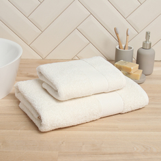 Полотенце махровое LoveLife Turkish cotton Нежность 50x90 см белый 100% хлопок 450 грм2