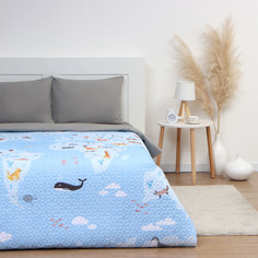 Покрывало "Этель" 1,5 сп Around the world 145x210±5 см, микрофибра