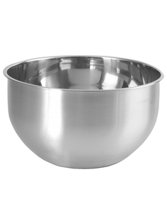 Миска для кухни Alat Home из нержавеющей стали на подставке 24 см