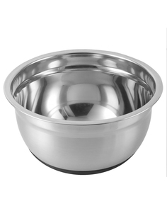 Миска для кухни Alat Home из нержавеющей стали на подставке 20 см