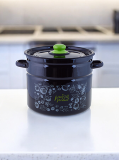 Кастрюля большая Appetite Berry, с крышкой, 9 л