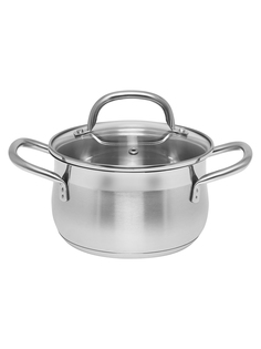 Кастрюля с крышкой Appetite Victoria, нержавеющая сталь, 1,8 л