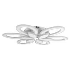 Светодиодная диммируемая люстра GLANZEN LED-0120-CAMELIA-white с пультом управления