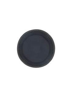Тарелка закусочная Home & Style Black Kitchen, фарфоровая, 21 см
