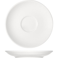 Блюдце Bauscher Опшенс 120х120х13мм, фарфор, белый