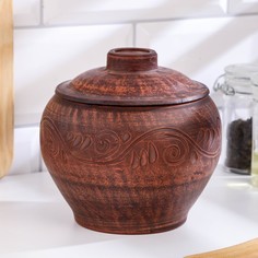 Горшок для жаркого вьюнок 13х13х13 см 700 мл No Brand
