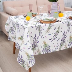 Скатерть Этель Lavender 149х110 , 100% хл, саржа 190 г/м2