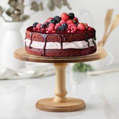 Подставка под торт Adelica, 30x20 см, берёза