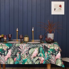 Скатерть Этель Tropical parrots 149х250 , 100% хл, саржа 190 г/м2