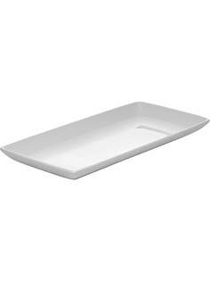 Блюдо прямоугольное Steelite Taste White фарфоровое 29x14 см белое
