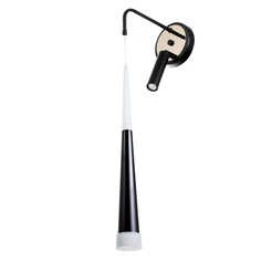 Бра BayerLux, Клео, LED 8+58Вт, 3000-6000К, 15х15х30см, черный