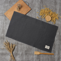 Полотенце Этель ECO grey 40х70см, 100% лен, 245 г/м2