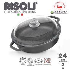 Сотейник Risoli Granito 24 см