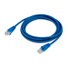 Патч-корд Buro RJ45 - RJ45 вилка-вилка 2м (UTP-5E-2M-BL) синий