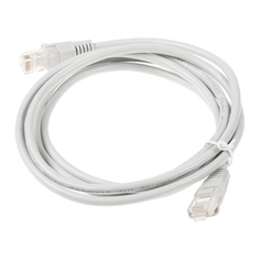 Патч-корд NoBrand RJ45 - RJ45 вилка-вилка 2м серый