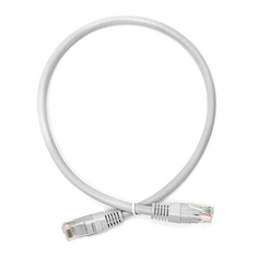 Патч-корд Lanmaster RJ45 - RJ45 вилка-вилка 0.5м (TWT-45-45-0.5/6-GY) серый