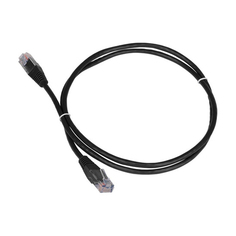 Патч-корд Lanmaster RJ45 - RJ45 вилка-вилка 3м (TWT-45-45-3.0-BK) черный