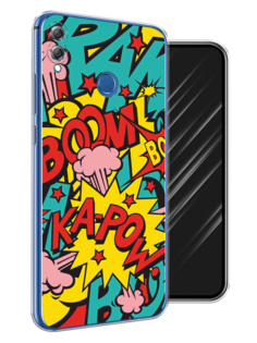 Чехол Awog на Honor 8X "Постер pop art"