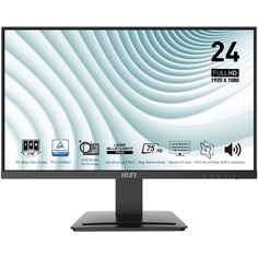 24" монитор MSI PRO MP243 черный 75Hz 1920x1080 IPS