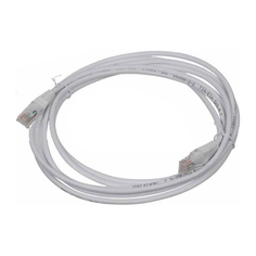 Патч-корд Lanmaster RJ45 - RJ45 вилка-вилка 1м (TWT-45-45-1.0/S-GY) серый