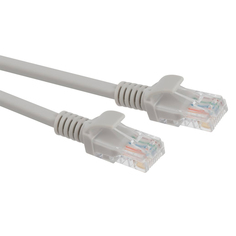 Патч-корд ЭРА RJ45 - RJ45 вилка-вилка 10м (20253766) серый ERA