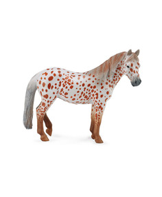 Фигурка лошади Пони Британский каштаново-леопардовый, XL Collecta