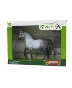 Фигурка лошади Кобыла Арабская серая 1:12, Deluxe в подарочной упаковке Collecta