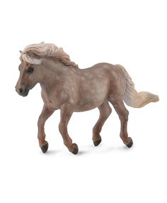 Фигурка лошади Пони Шетландский пятнисто-серый, M Collecta