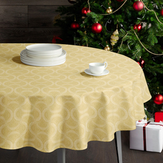 Скатерть Golden confetti круглая Cozy Home