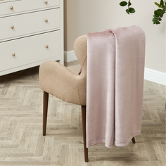 Плед Supersoft, серо-розовый Cozy Home