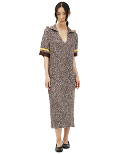 Вязаное платье поло Jil Sander