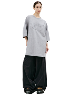 Серая футболка Illusion Vetements
