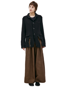 Рваный пиджак из шерсти Comme DES GarÇons
