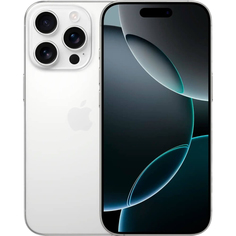 Смартфон Apple iPhone 16 Pro 128 Гб Dual SIM титановый белый