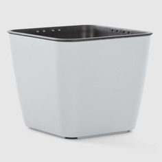 Кашпо с вставкой Greensun d10см ra1009 слоновая кость