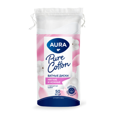 Диски ватные AURA beauty 50 шт