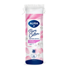 Диски ватные AURA 100 шт