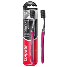 Зубная щетка Colgate Шелковые Нити с древесным углем для здоровья десен, мягкая