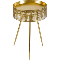 Столик интерьерный Glasar Эфиопия 39х39х60 см ГЛАСАР