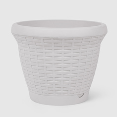 Кашпо Serinova wire mesh белый 25х20 см